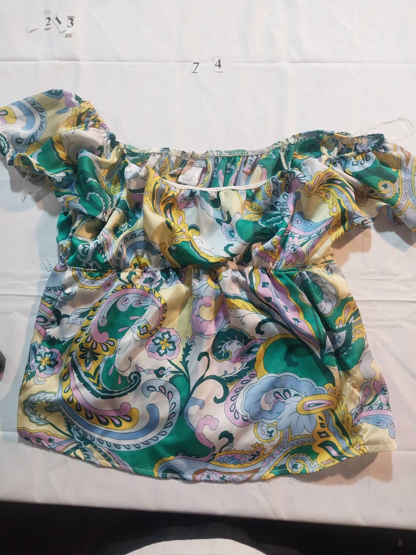 SATIN TOP