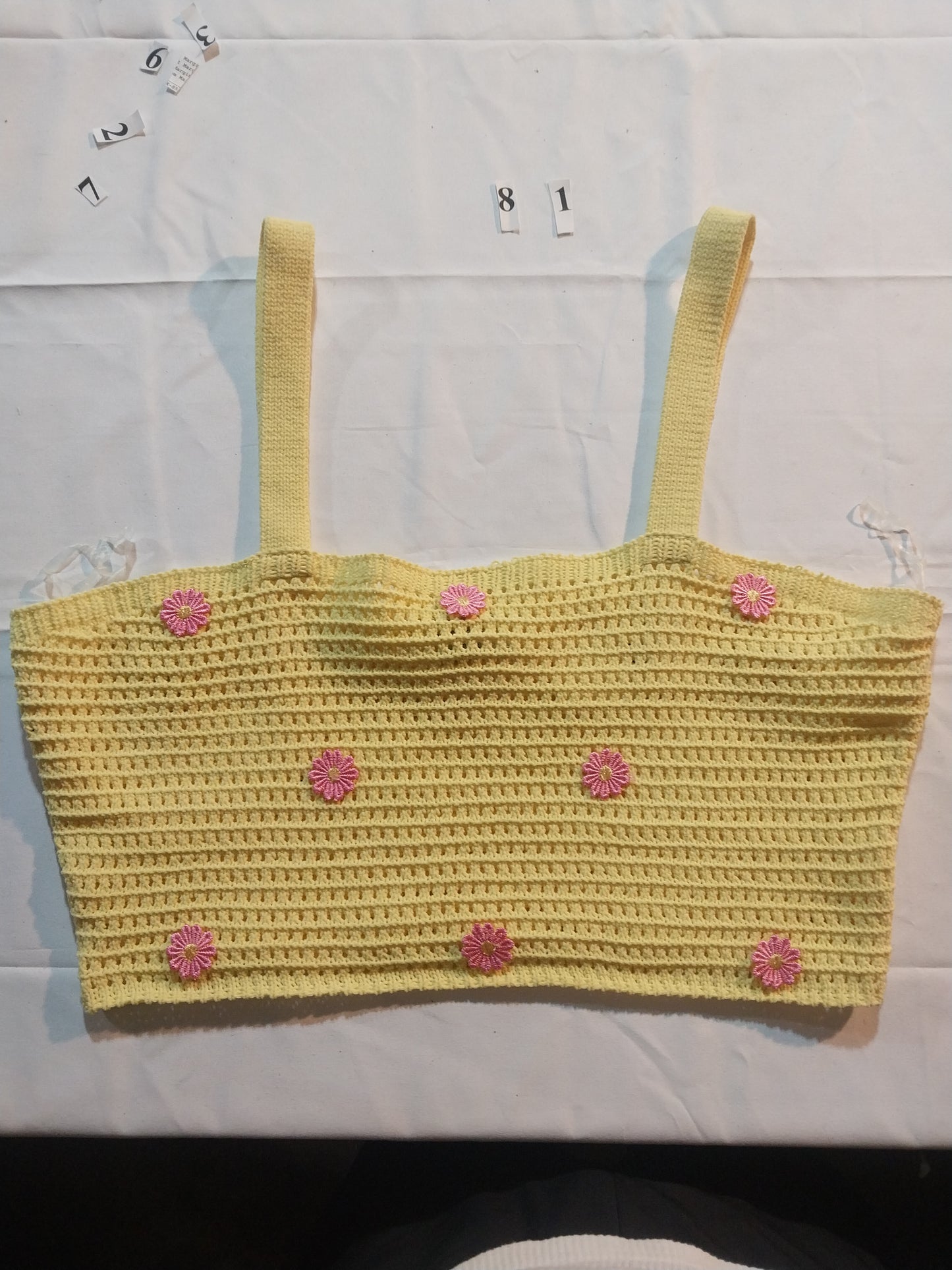 WOMAN'S KNITTED TUBE TOP